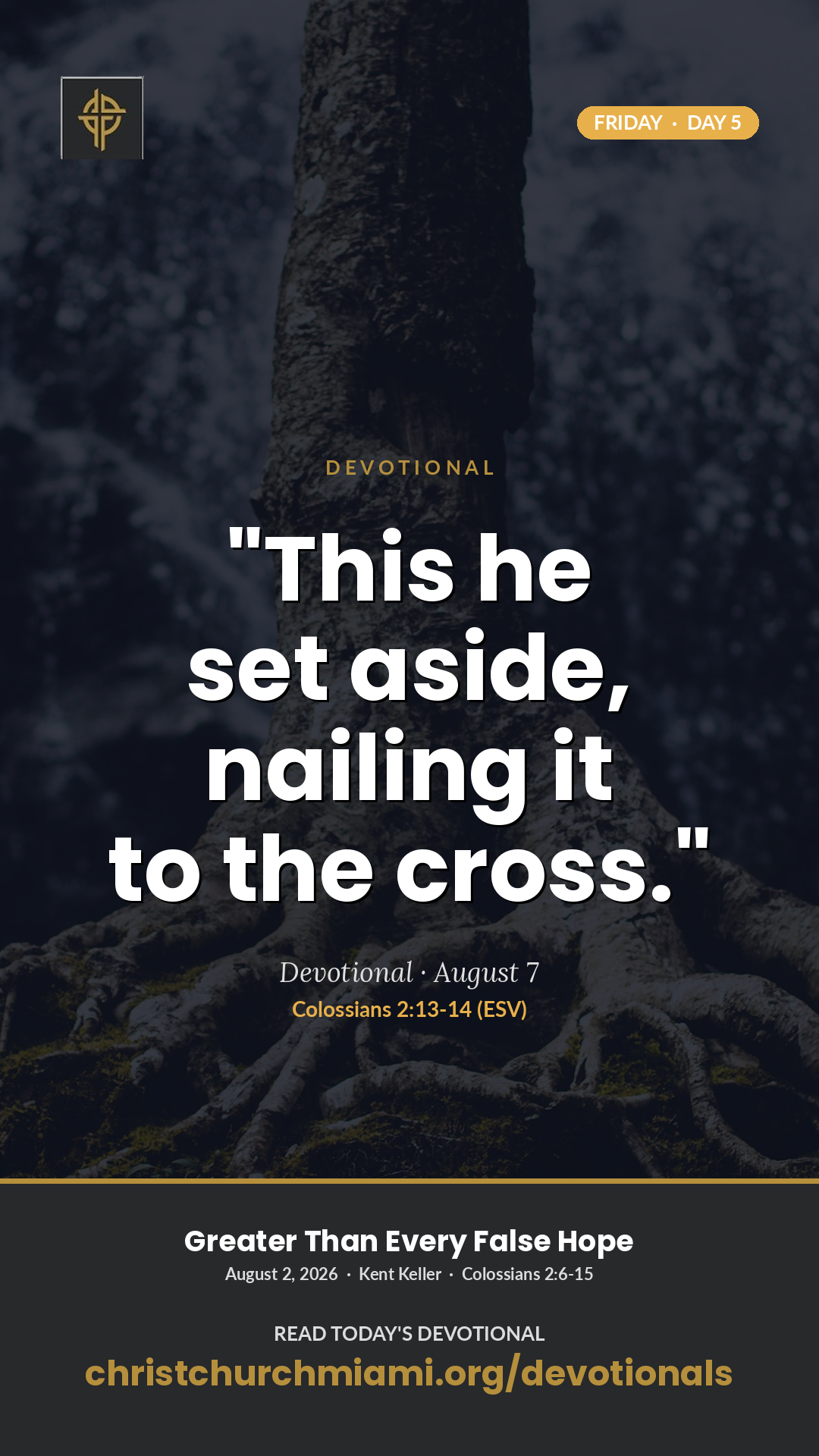 FRI devotional