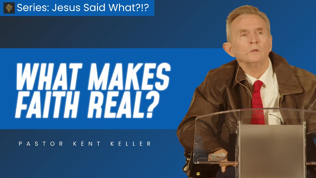 Sermon: What Makes Faith Real? - Matthew 6:16-18