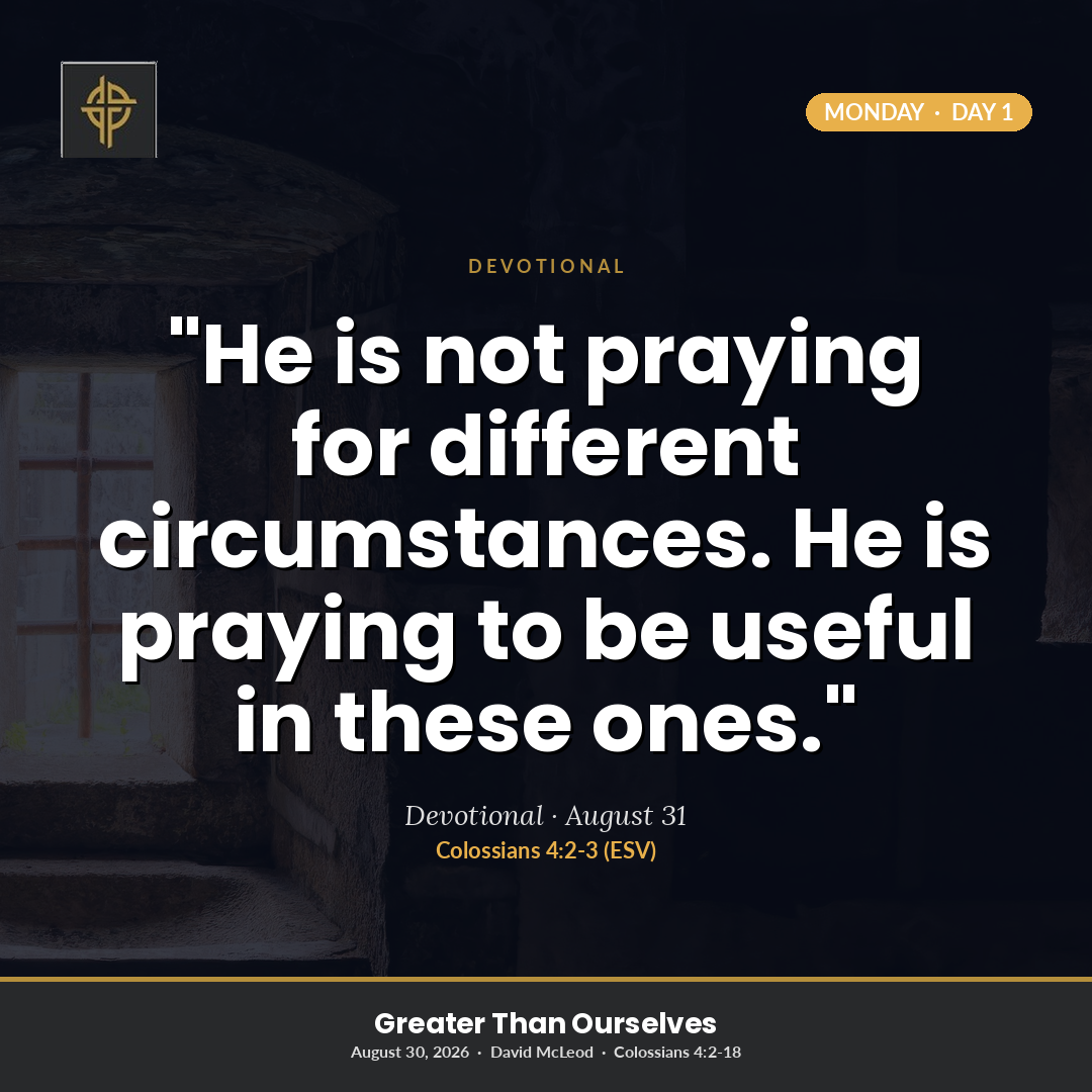 MON devotional