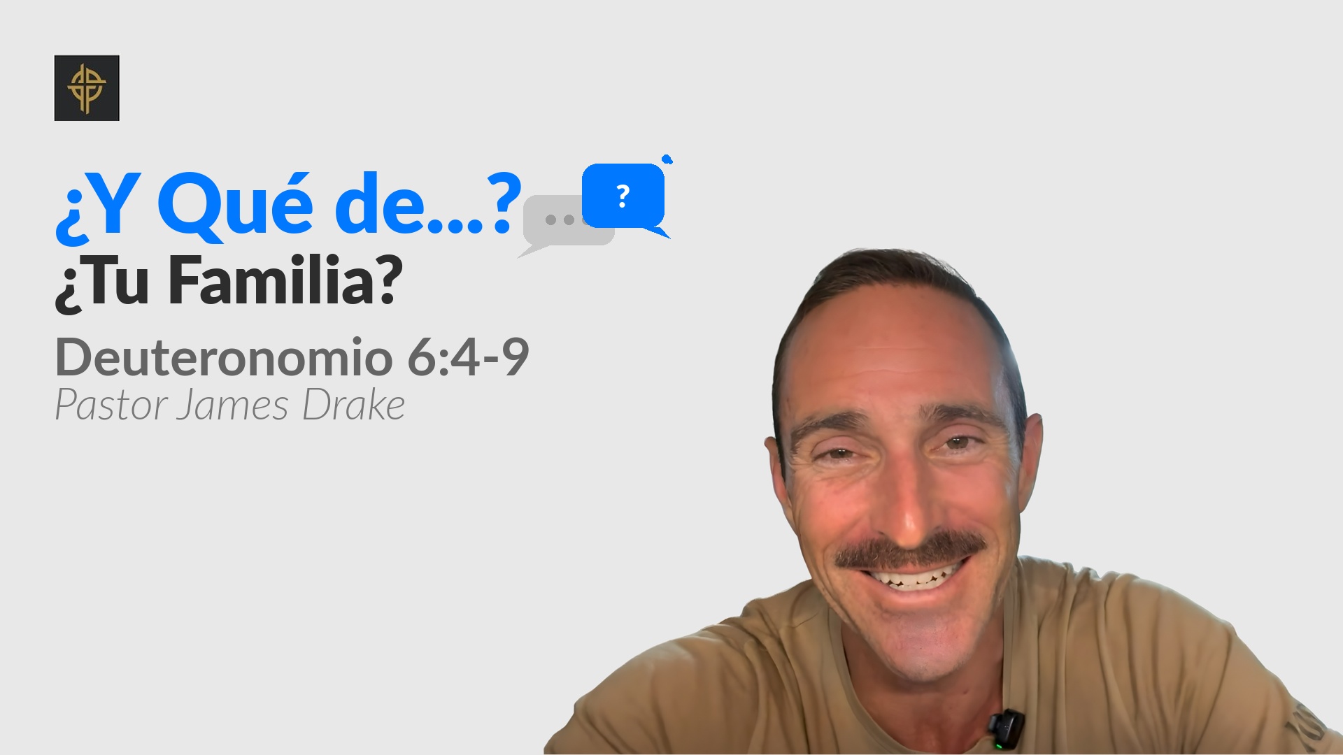 Sermón: ¿Cómo le pasas la fe a tus hijos?