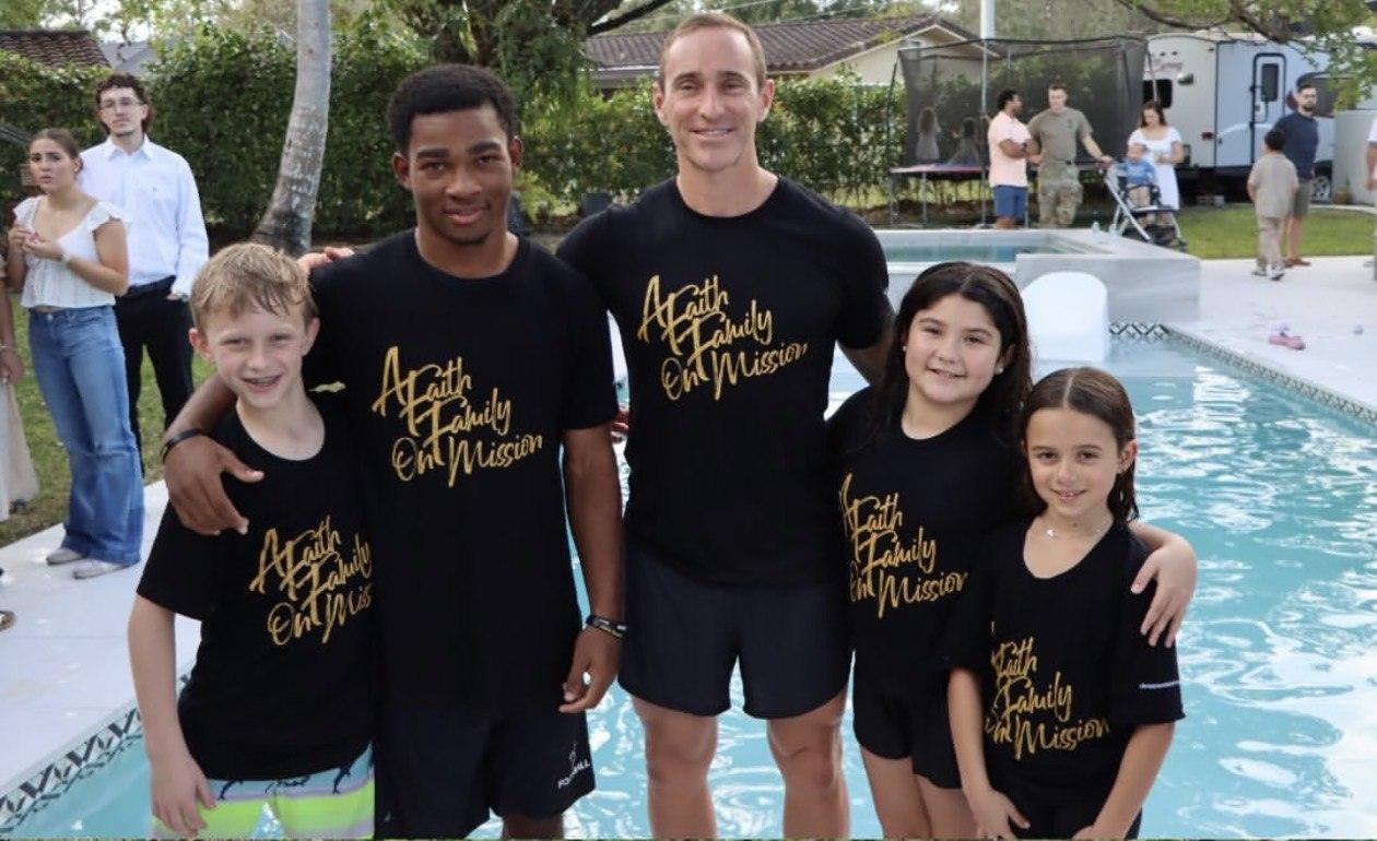 The first Baptism Sunday, January 2026