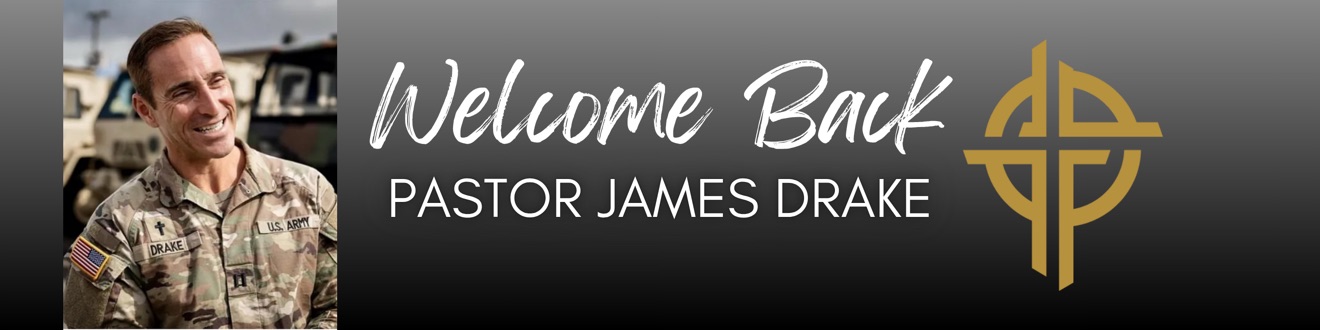 Welcome back, Pastor James Drake